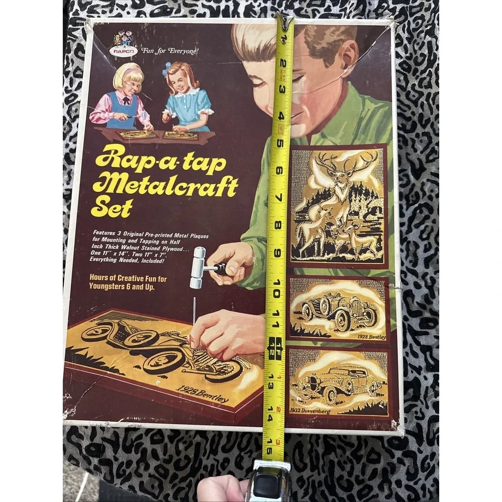 VTG Rap- A -Tap MetalCraft Set Vintage Used Condition! Made In USA 1970s